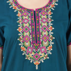 Multi Coloured Embroidered Nightgown