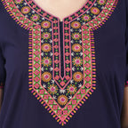 Multi Coloured Embroidered Nightgown