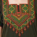 Multi Coloured Embroidered Nightgown