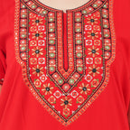Mirror Embroidery  Night Gown