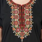 Multi Coloured Embroidered Nightgown