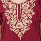 Multi Coloured Embroidered Nightgown