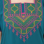Multi Coloured Embroidered Nightgown
