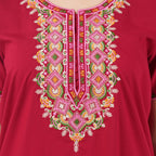 Multi Coloured Embroidered Nightgown