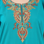 Cream Embroidered Nightgown