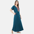 Multi Coloured Embroidered Nightgown