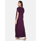Nightgown with Pretty White Embroidery