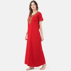 Multi Coloured Embroidered Nightgown