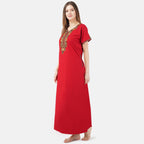 Multi Coloured Embroidered Nightgown