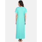 Nightgown with White Embroidery
