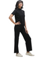 Black Lycra Co-ord Set