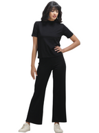 Black Lycra Co-ord Set