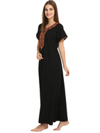 Multi Coloured Embroidered Nightgown