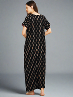Alpine Floral Embroidery Nightgown