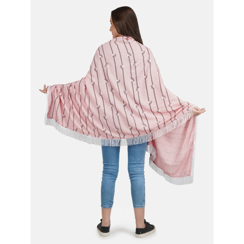 Black Linned Nursing Scarf
