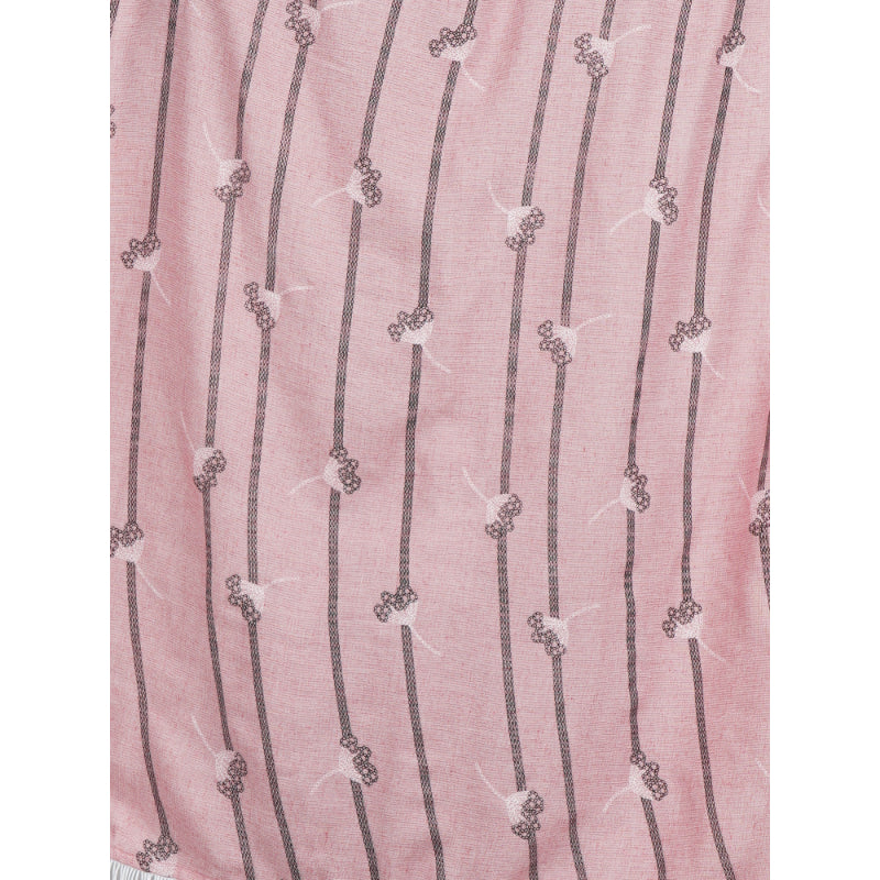 Black Linned  Nursing Scarf