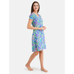 Short Nightgown with Animal Print