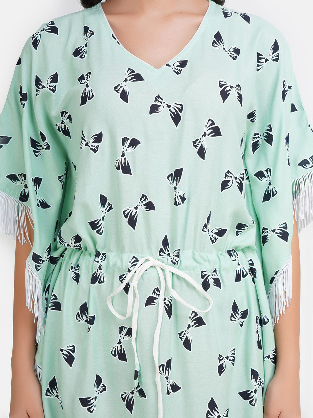 Premium Printed Kaftan Nightwear Secondary image