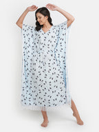 Lassy Kaftan with Beautiful Bow- Print