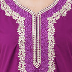 Cream  Embroidered Nightgown