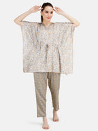Rayon Kaftan Long Nightsuit