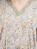 Rayon Kaftan Long Nightsuit