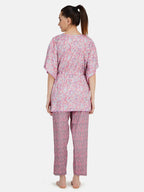 Rayon Kaftan Long Nightsuit