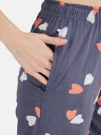 Spaghetti Short Nightsuit with Ball Lace