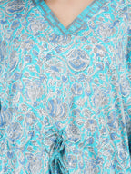 Rayon Kaftan Long Nightsuit