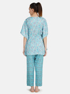 Rayon Kaftan Long Nightsuit