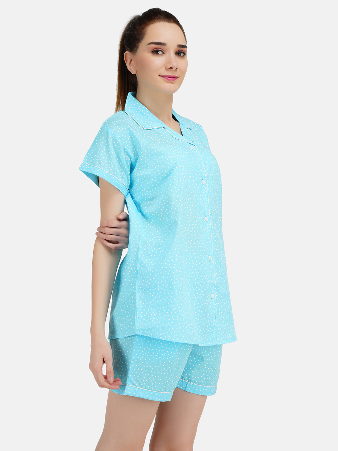 Soft Cotton Short Nightsuit