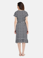 Printed Short Nighty