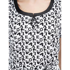Short  Nighty with Heart Print