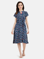 Printed Short Nighty