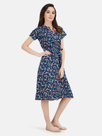 Printed Short Nighty