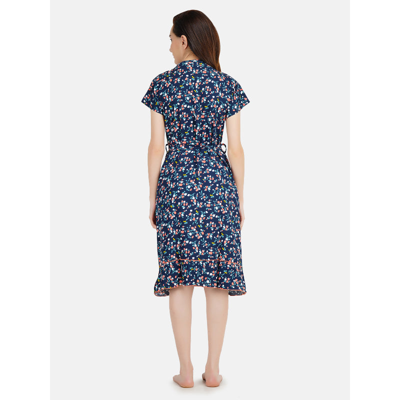 Short Nighty with Heart Print