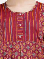 Kurti-Pant Long Nightsuit