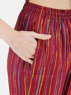 Kurti-Pant Long Nightsuit