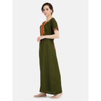 Multi Coloured Embroidered Nightgown