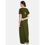 Multi Coloured Embroidered Nightgown