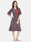 Short Nightgown with Beautiful Chain Print