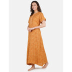 Alpine Nightgown with Line Pattern