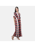 Kaftan with Beautiful Tie & Dye Colour Print
