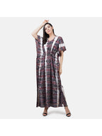 Kaftan with Beautiful Tie & Dye Colour Print
