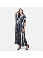 Kaftan with Beautiful Tie & Dye Colour Print