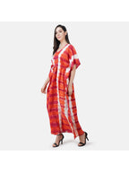 Kaftan with Beautiful Tie & Dye Colour Print
