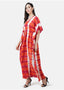 Kaftan with Beautiful Tie & Dye Colour Print