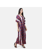 Kaftan with Beautiful Tie & Dye Colour Print