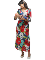 Maternity Dress with Floral print