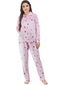 Velvet Full Sleeve Night Suit